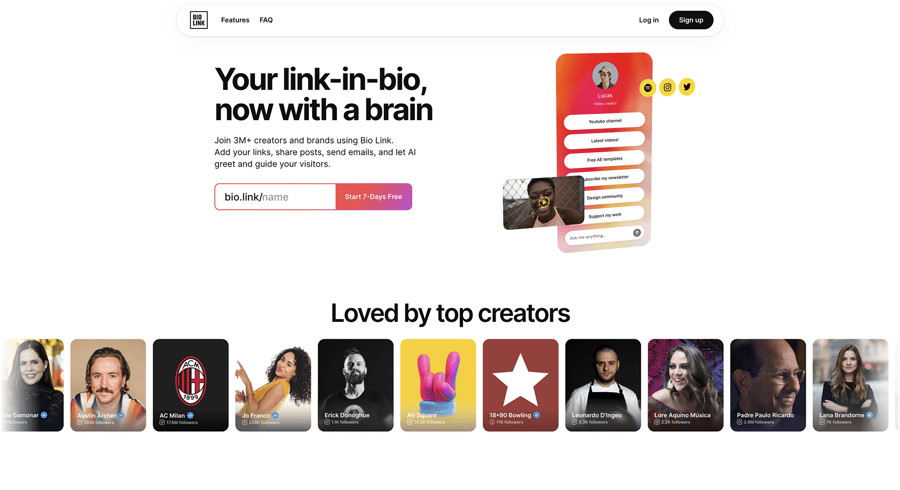 bio link